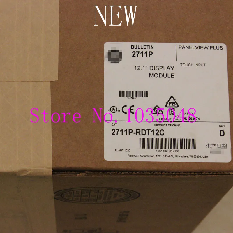

1PC 2711P-RDT12C D 2711P-RDT12C New and Original Priority use of DHL delivery