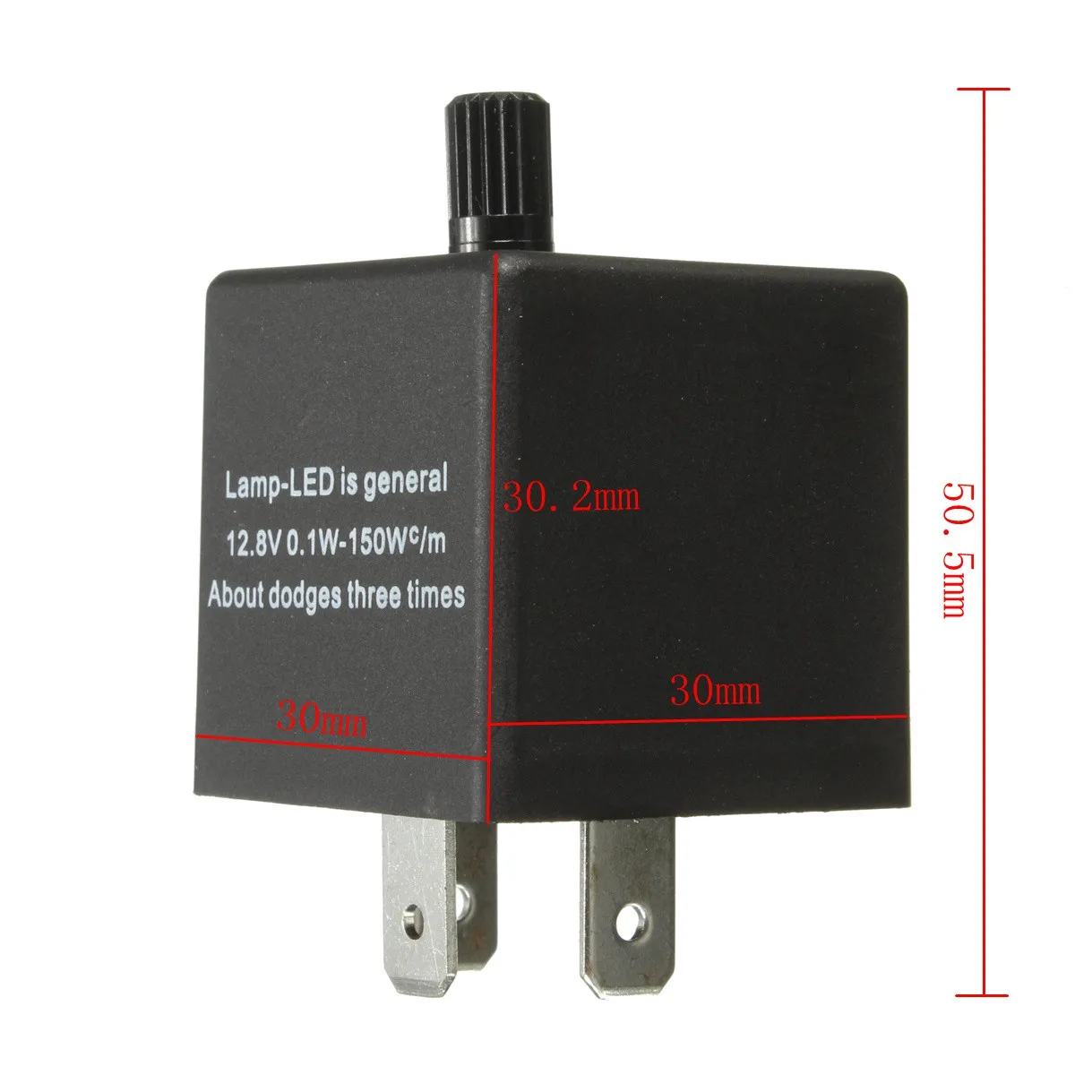 

3 Pins Electronic LED Adjustable Flasher Relay For Car Turn Signal Light Blinker