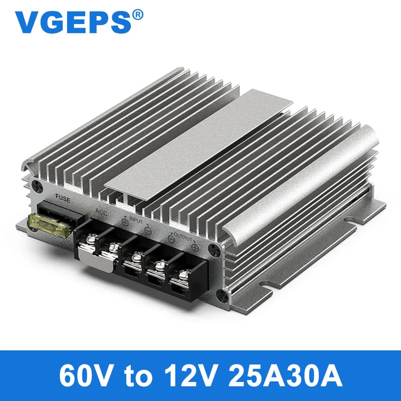 48V60V для работающего на постоянном токе 12 В в регулятор мощности 40-72V-12V