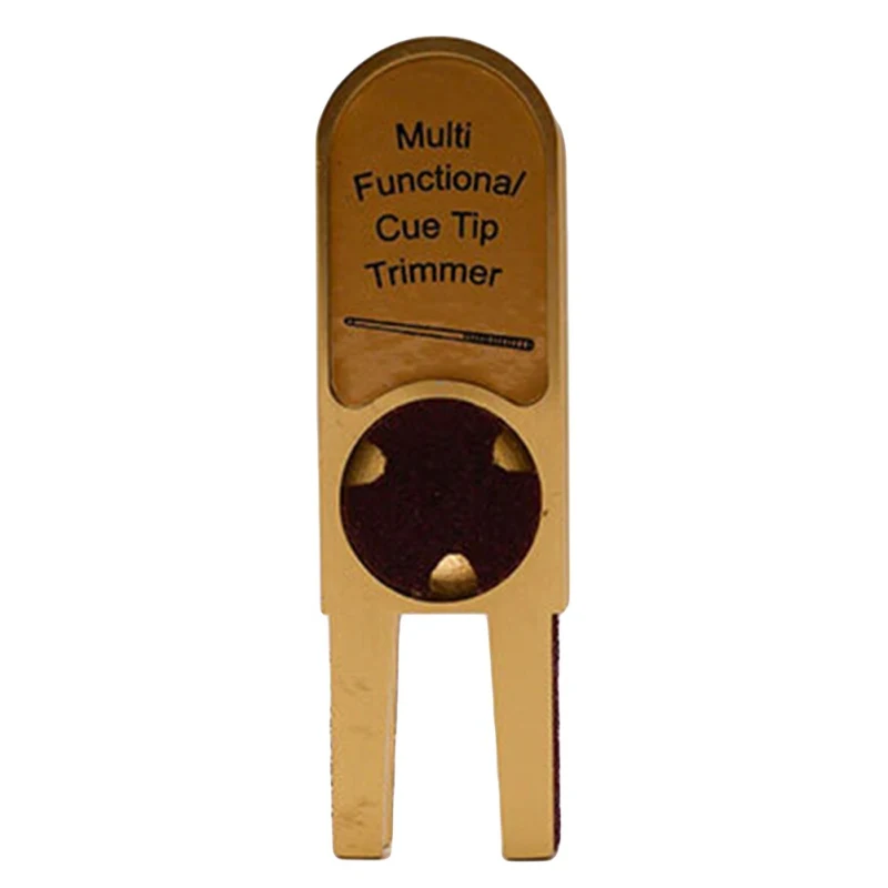 U образный инструмент с золотым наконечником для бильярдного бассейна триммеры