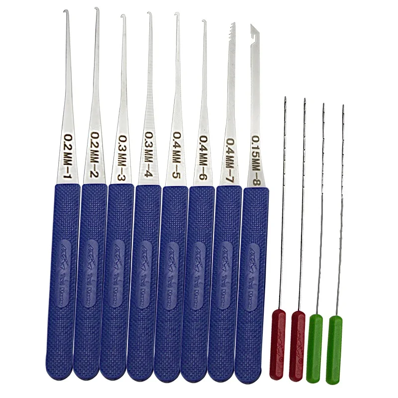 Набор отмычек Liushi 12 шт. ручной инструмент для слесания извлечение сломанных