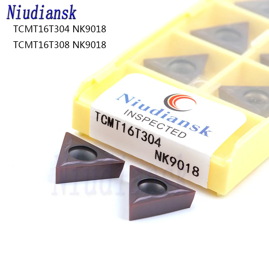 TCMT16T304 NK9018 TCMT16T308 100% оригинальные Токарные режущие вставки CNC Металлические
