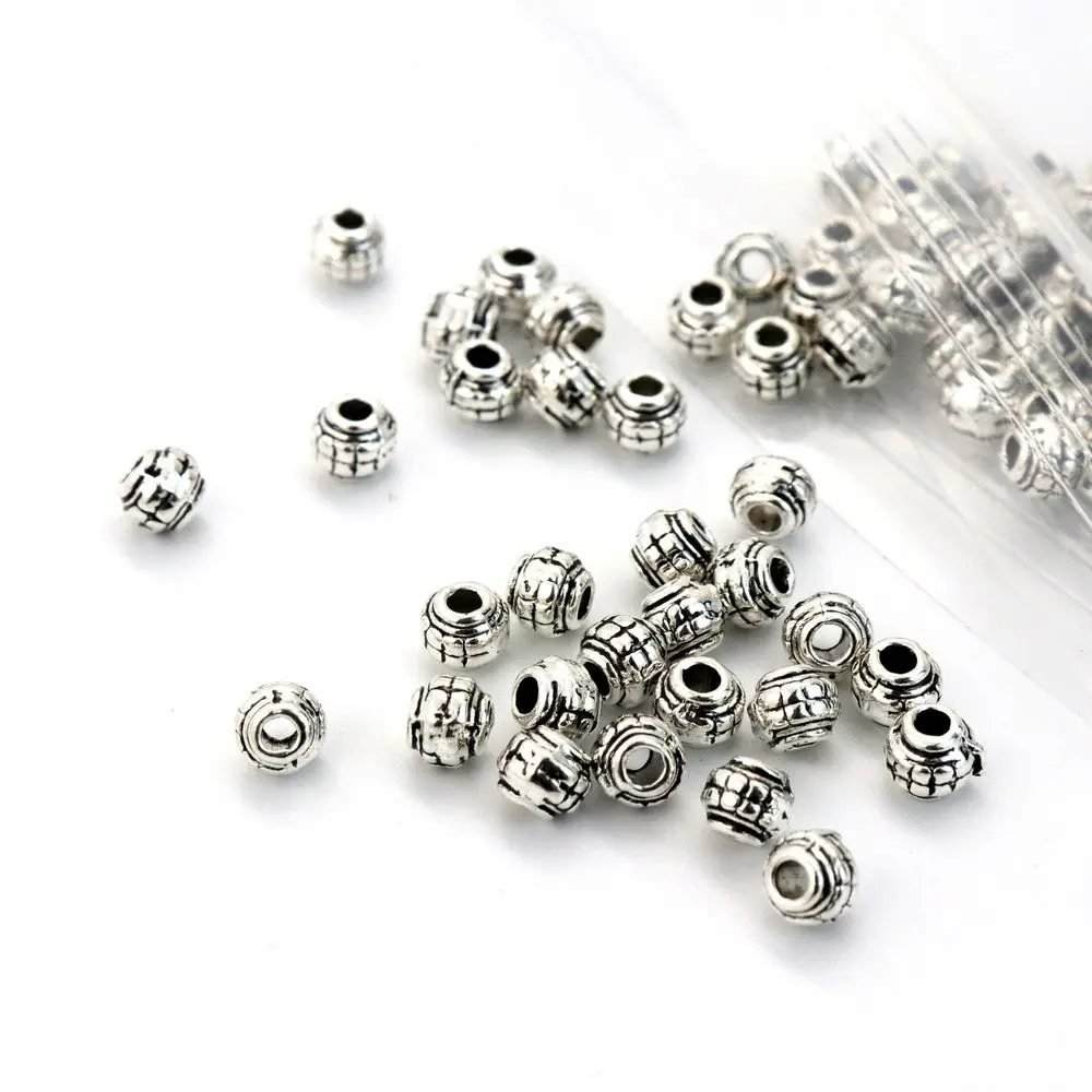 30 шт отверстие 2 0 мм античное серебро свободные разделители семена металла Sead