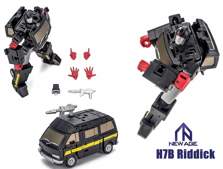 Игрушки-трансформеры NewAge мини-герои воинов модель H7B Риддик искусственная кожа |