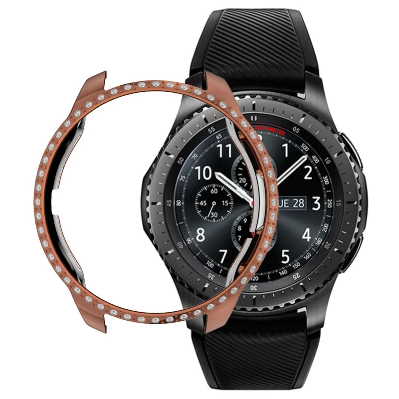 Diamond Screen Protector Case for Samsung Galaxy Watch 46mm 42mm Active Shock-Proof Cover Bumper Shell Accessories | Наручные часы