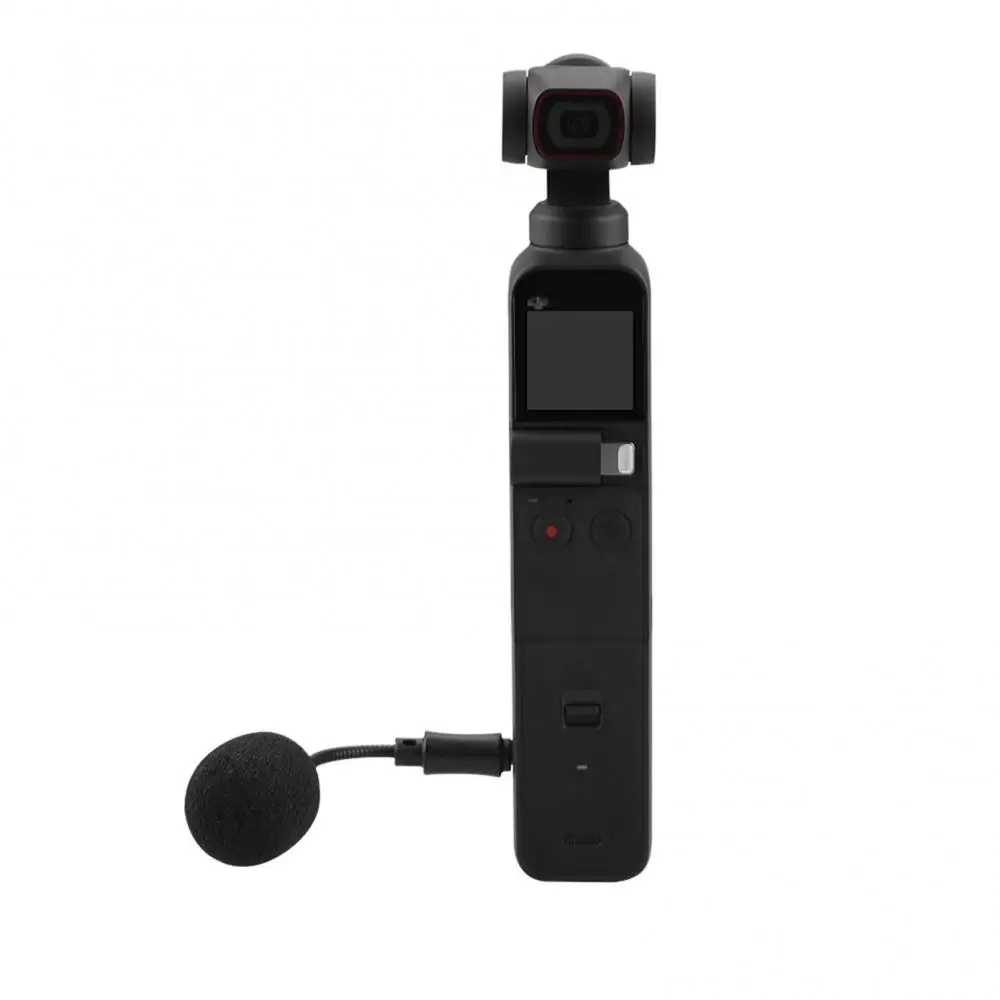 

Suitable for DJI POCKET 2 Mini Microphone, Wind Eye Pocket PTZ Recording 3.5mm Microphone Accessories