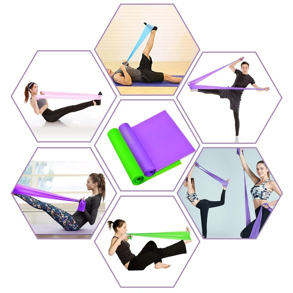 Гимнастическая резинка для спорта унисекс Универсальный Набор резинок