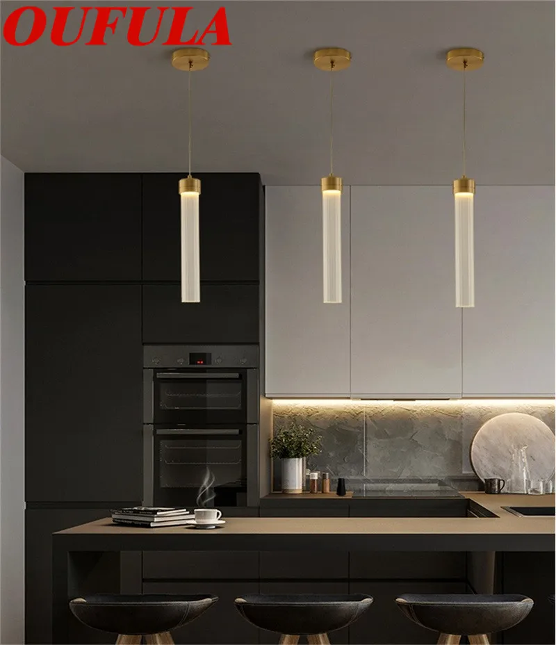 

8M Pendant Lights Brass LED Fixture Modern Home Creative Decoration Suitable For Home Dining Room Restaurant