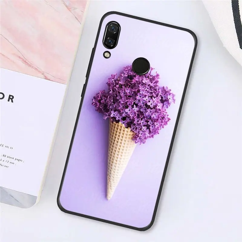 Простой чехол Babaite для телефона с фиолетовыми цветами лаванды Xiaomi mi5 6 A1 A2 Lite Mi9 9SE