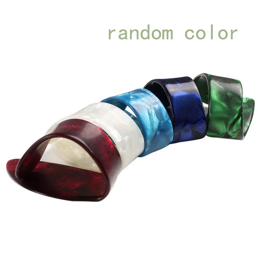 Медиаторы для бас гитары большого пальца/указательного пальца пластиковые