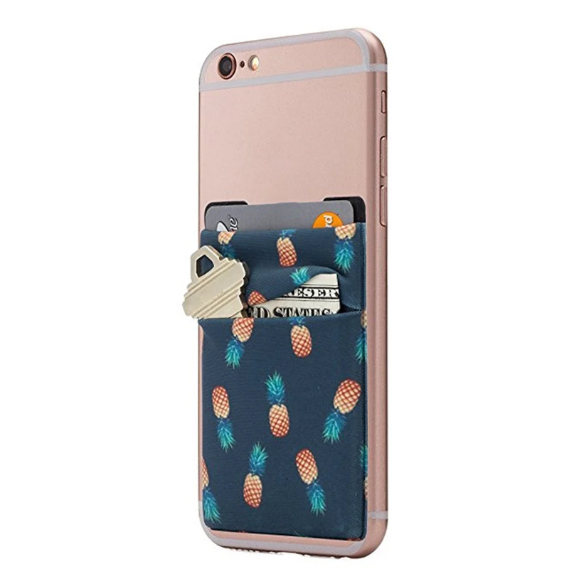 Новинка стикер цветной узор мраморный держатель для кредитных карт на клейкой