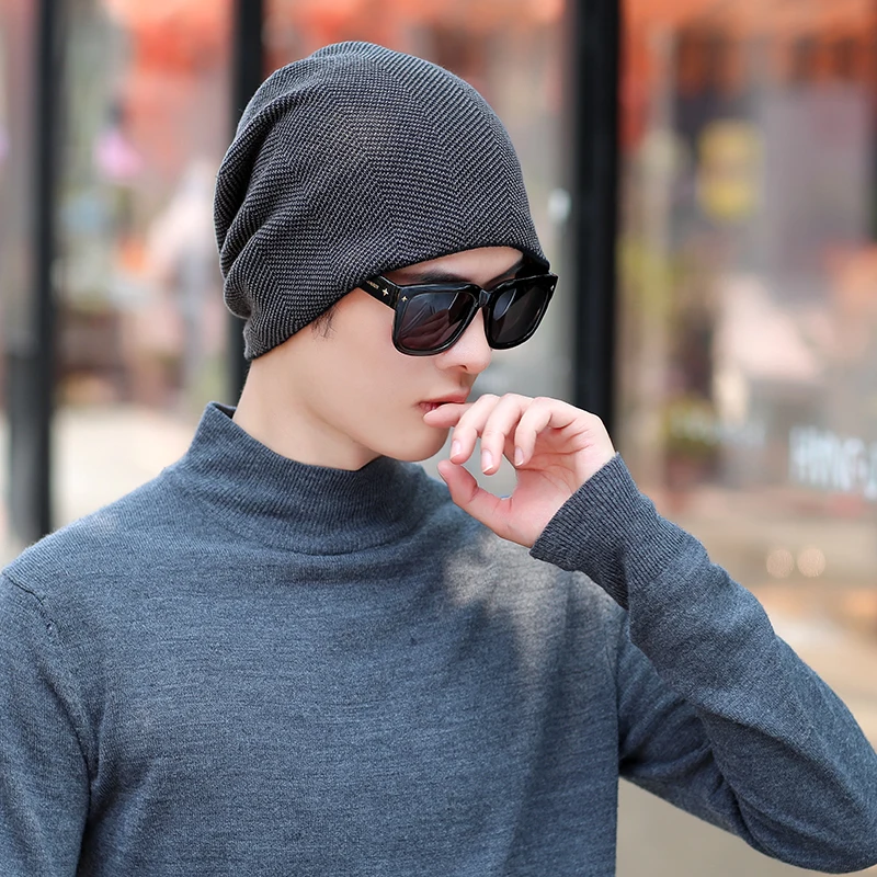 LOVINGSHA модные дизайнерские женские теплые шапки мужские шапки вязаные Skullies мешковатые шапки для девочек из искусственного меха зимние шапки HT125