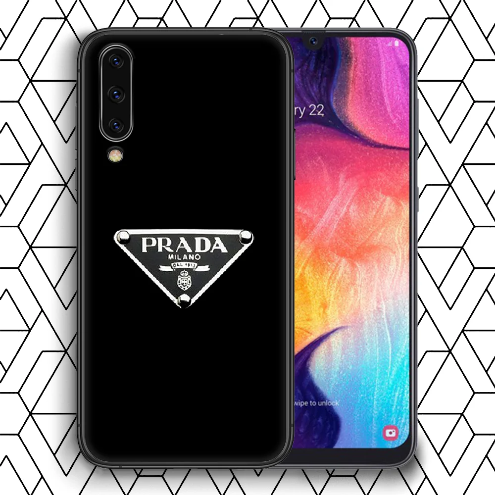 

Italian Luxury Brand Phone Case Cover For Samsung Galaxy A 8 10 11 20E 21 30 40 50 51 70 71 81 S Black Hoesjes Painting