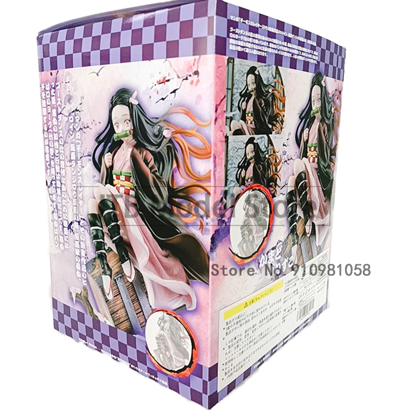 

Demon Slayer GK Kamado Nezuko Anime Action Figure Model 18CM PVC Lovely Girl Statue Collection Toy Desktop Decoration Figma