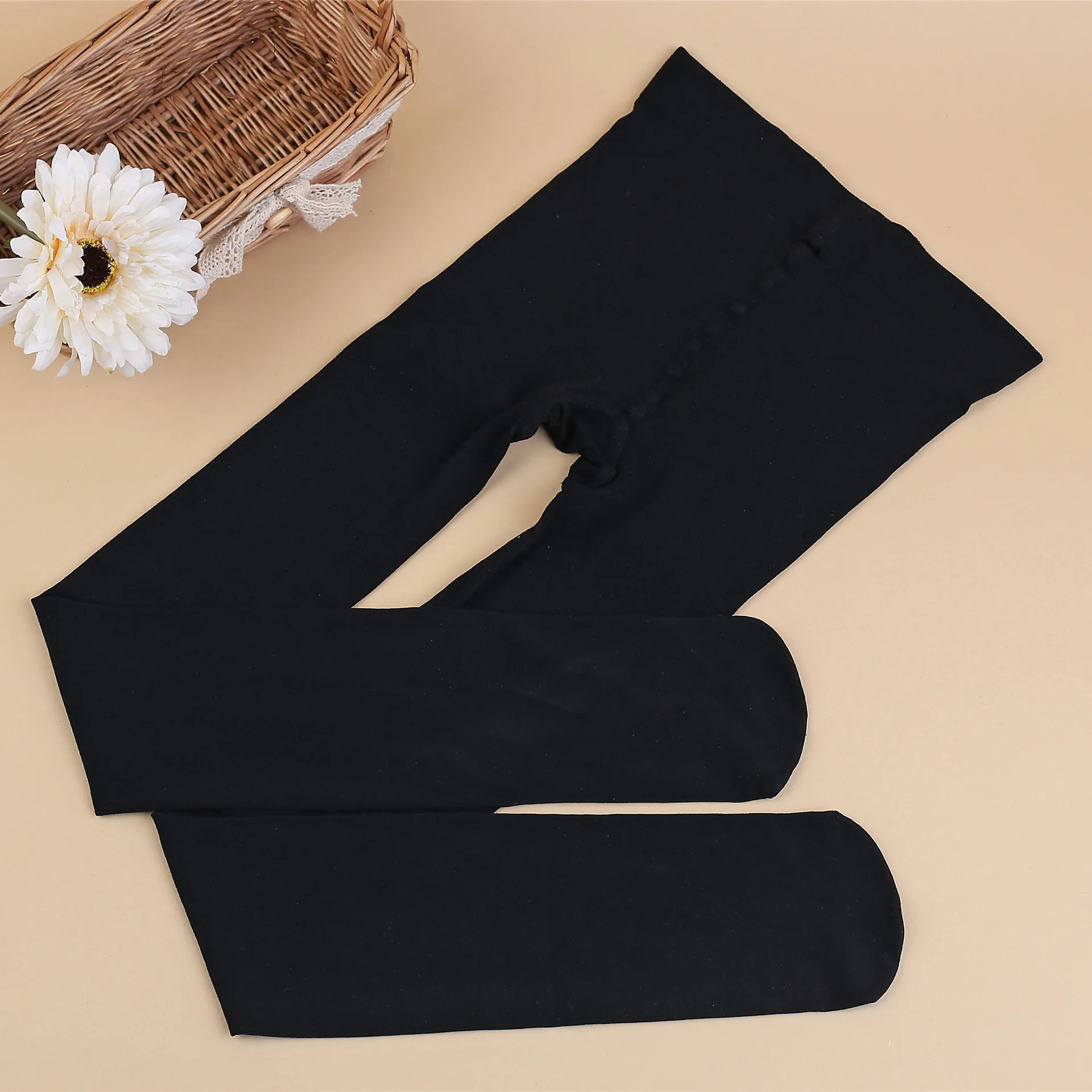

Children's Dance Socks Girls'socks Ballet Crotch 90D Bottoming Adult Practice Pants Socks
