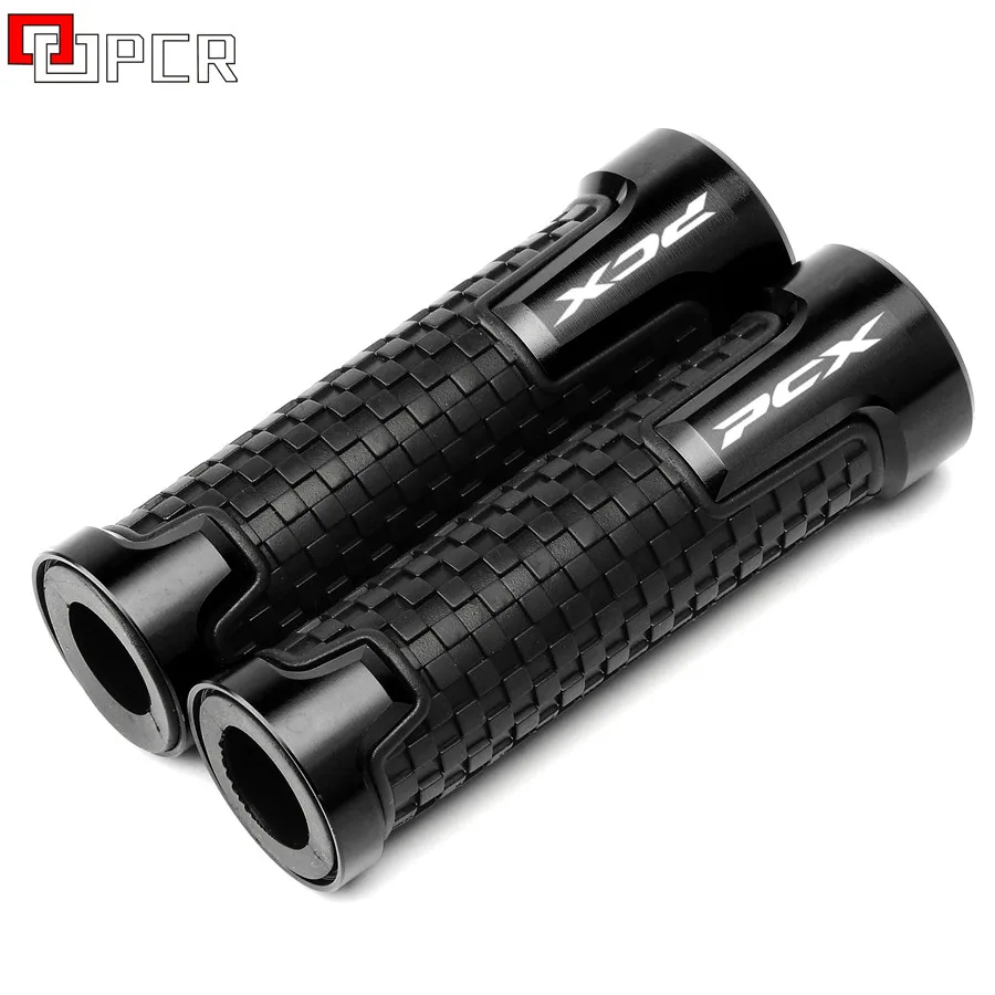 С логотипом PCX CNC алюминиевый руль мотоцикла гоночная рукоятка ручки для Honda PCX125