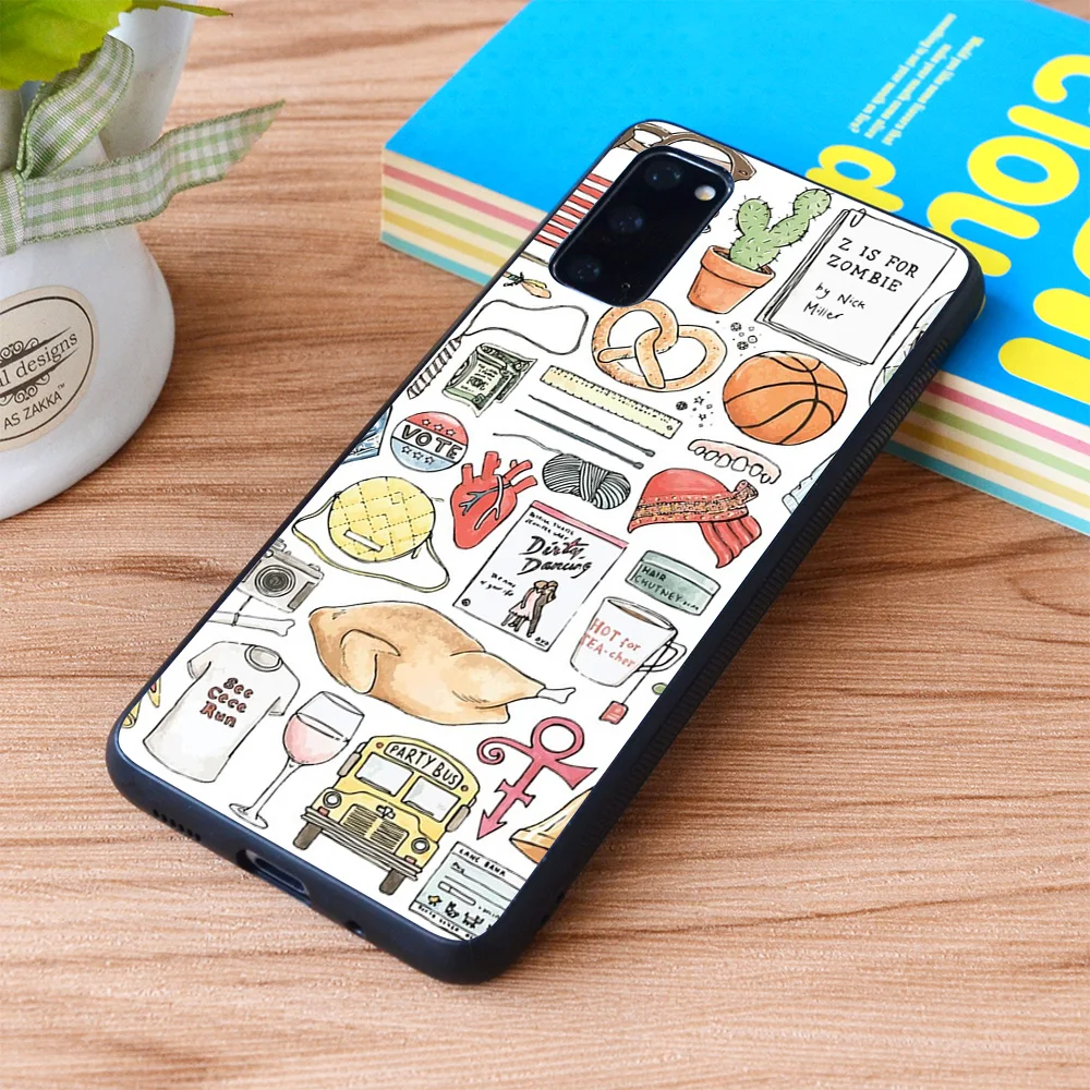 

For Samsung Galaxy NEW GIRL Soft TPU border Samsung Galaxy Case