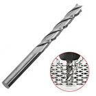 1 шт. 18 3,175 мм спиральный фрезерный режущий резак с 3 канавками фрезерный станок с ЧПУ для акрила, древесины, гравировального бит, твердосплавный инструмент, Концевая фреза