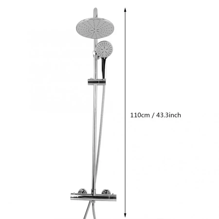 Настенный душевой набор для ванной комнаты Смеситель термостатический кран