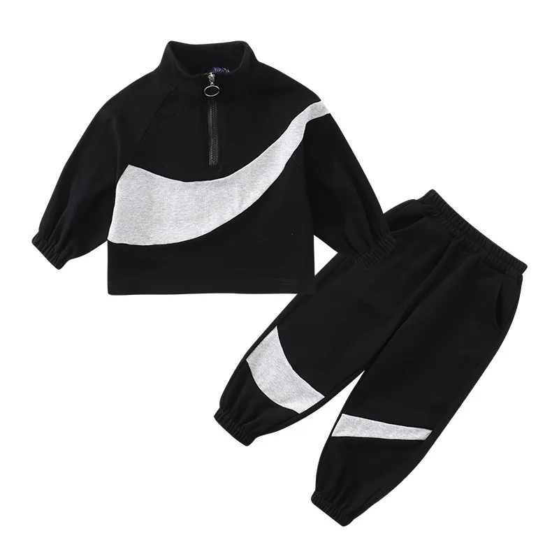 

Spring Autumn Boys Clothing SuitsSweatshirts+ Pants 2pcs/Set Kids Jacket Tops Teenager Sport Costume Outfits Tracksuit High Qu
