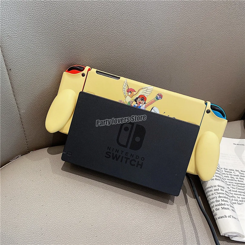 Милый чехол с покемоном Nintendoswitch Nitendo Nintendo Switch аксессуары мягкий цветной из ТПУ