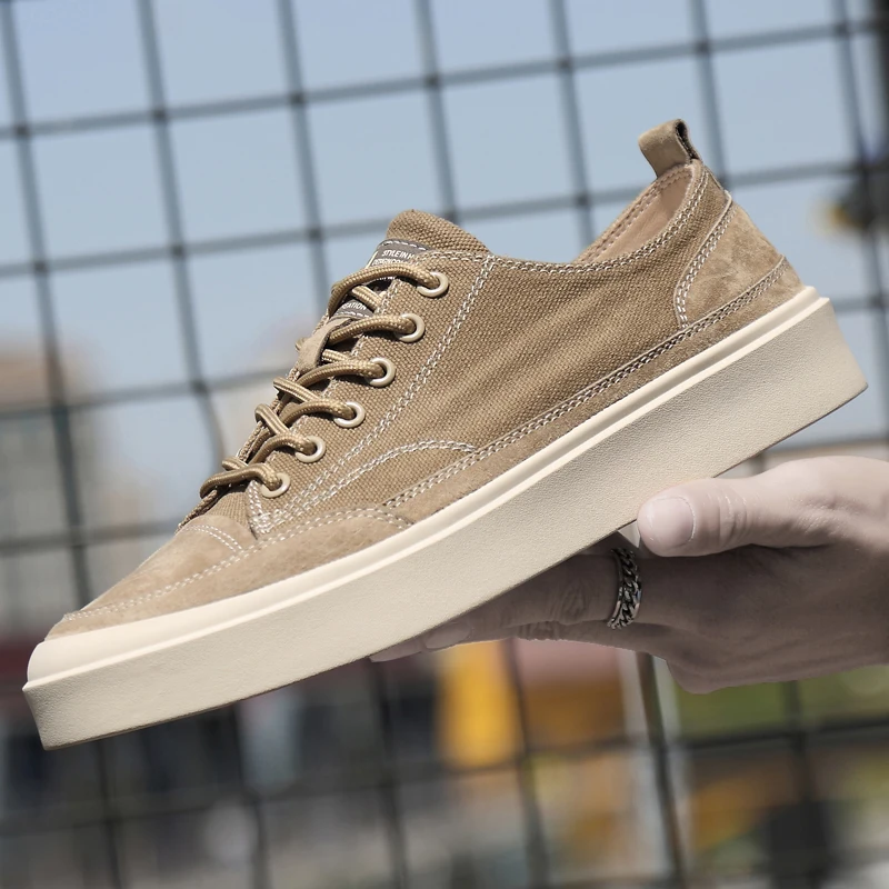 

Fashion Sneakers Men Shoes Mens Canvas Shoes Low Top Mens Casual Shoes Korean Fashion Men's Casual Shoes Sneakers