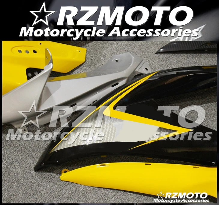 

Injection molding New ABS Motorcycle Fairing Kit Fit for Suzuki GSX-R600 GSX-R750 K8 2008 2009 2010 08 09 10 Custom Black Yellow