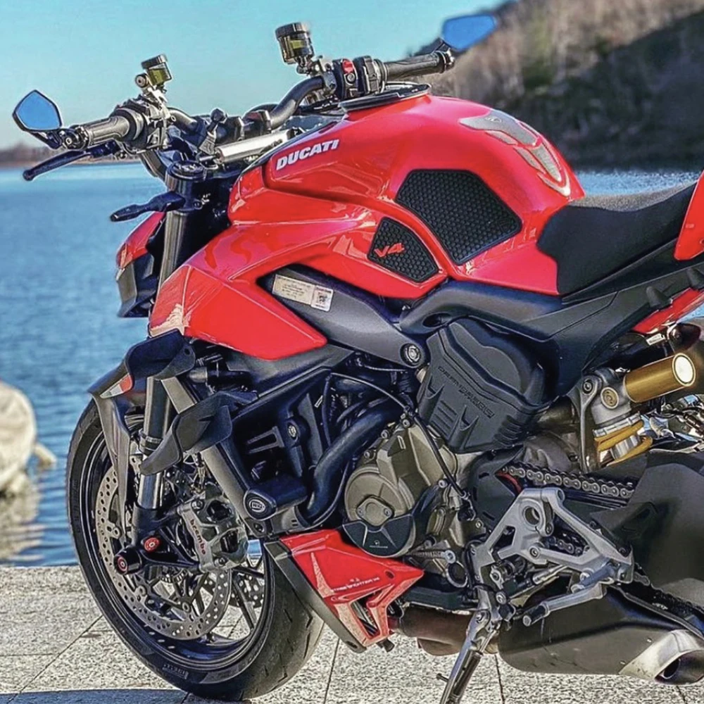 Новинка для Ducati топливные Ранги наколенники тяга V4 Panigale V4S Streetfighter S 2021 2020 2019 2018 -