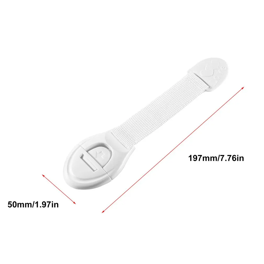 

Infant Baby Kids Toddler Safety Fridge Drawer Door Cabinet Cupboard Locks Home Lengthened Bendy Locks For Child Kid Safety