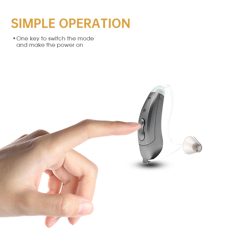 Слуховые аппараты аудиофоны мини 10 канальный Цифровые слуховые усилители AAB52P