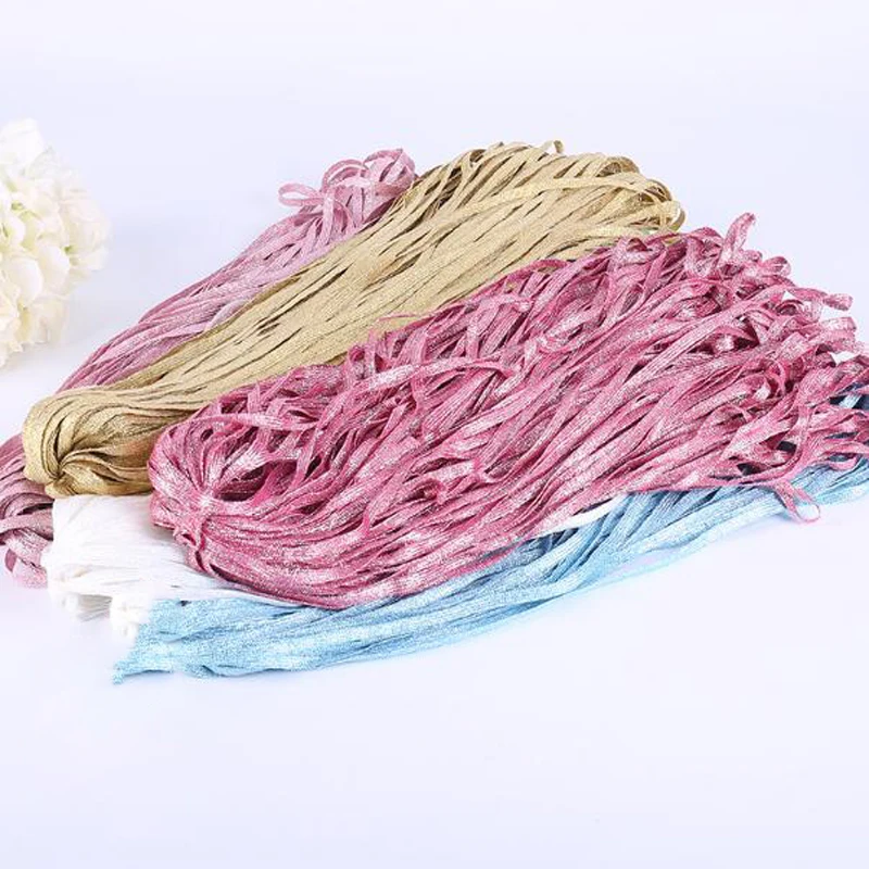 100 метров оптовая продажа 6 мм цвет блестящий плоский шнур сделай сам кукла одежда