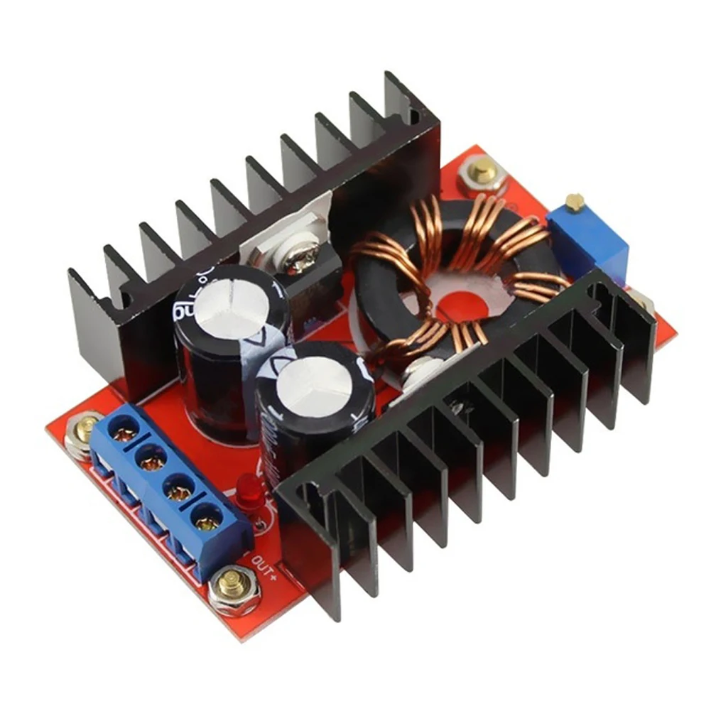 DIY шаг вверх 10 32 В до 12 35 150 Вт аксессуары DC высокая эффективность питания прочный