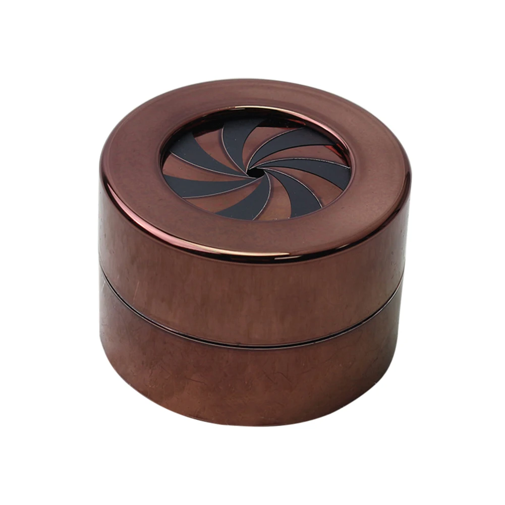 Высококачественная креативная круглая вращающаяся шкатулка для обручального