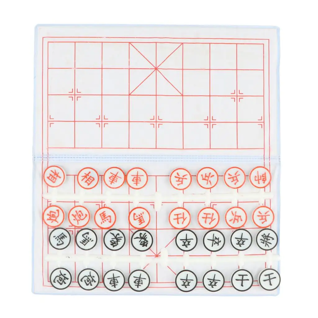 

Белый и черный Портативный Китайский Шахматный набор для хоббистов, подарок, развивающая игрушка со складной доской