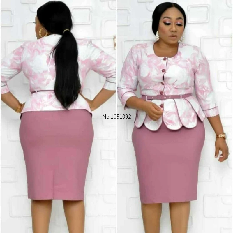 Комплект из 2 предметов африканская одежда 2020 Африканский Дашики новый модный