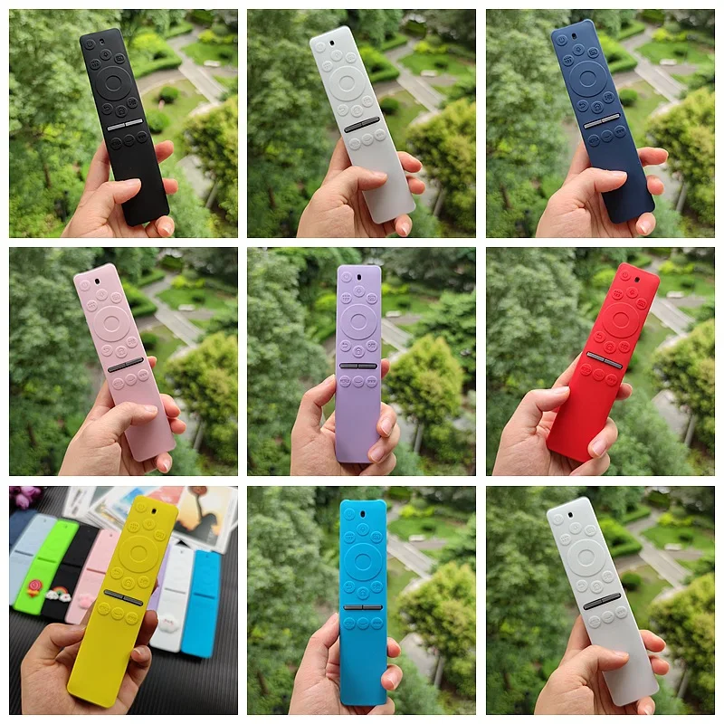 

Anti-drop Soft Silicone Sleeve Dustproof Waterproof All-inclusive Remote Control Protective Sleeve for Samsung TV BN59-01312A