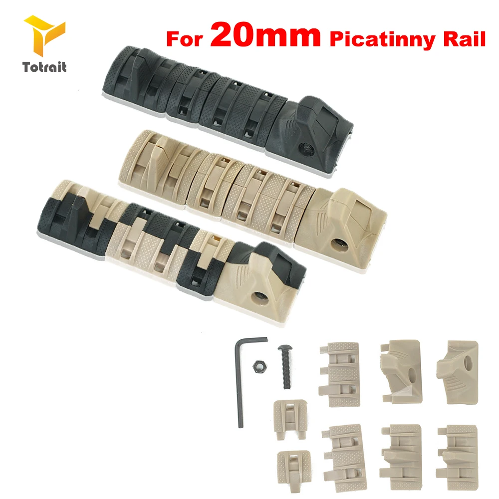 

Paintball 4pcs Handguard Panels 20mm Picatinny Rail Handguards Cover Hunting And Equipment Accessoriess Pressure Carbine