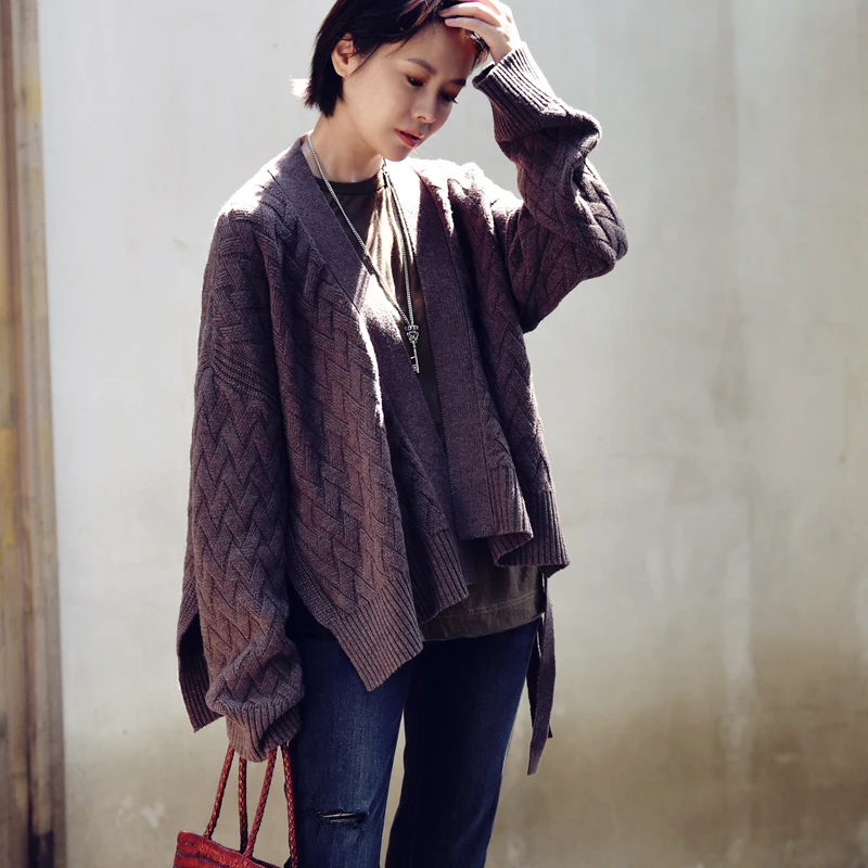 Трикотажный Свитер MICOCO M1510 плотный шерстяной свитер |