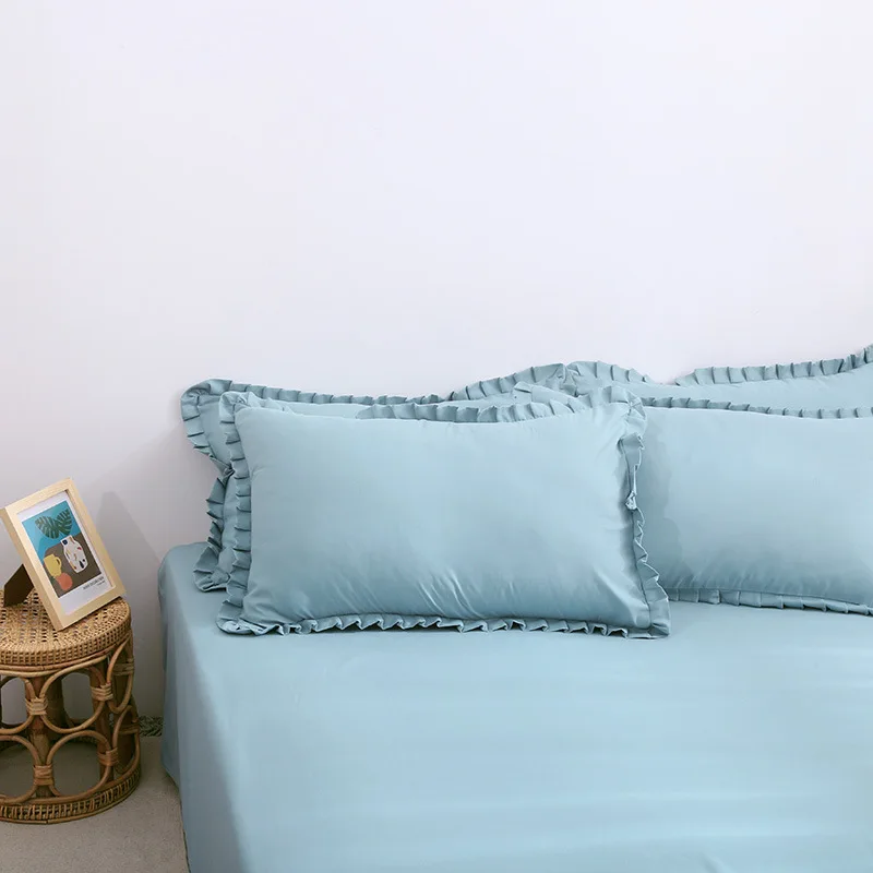 

bedding set Dark green + gray King Queen Full Twin Queen King Size Fitted Sheet Bedding Set Family Set Duvet Cover Set