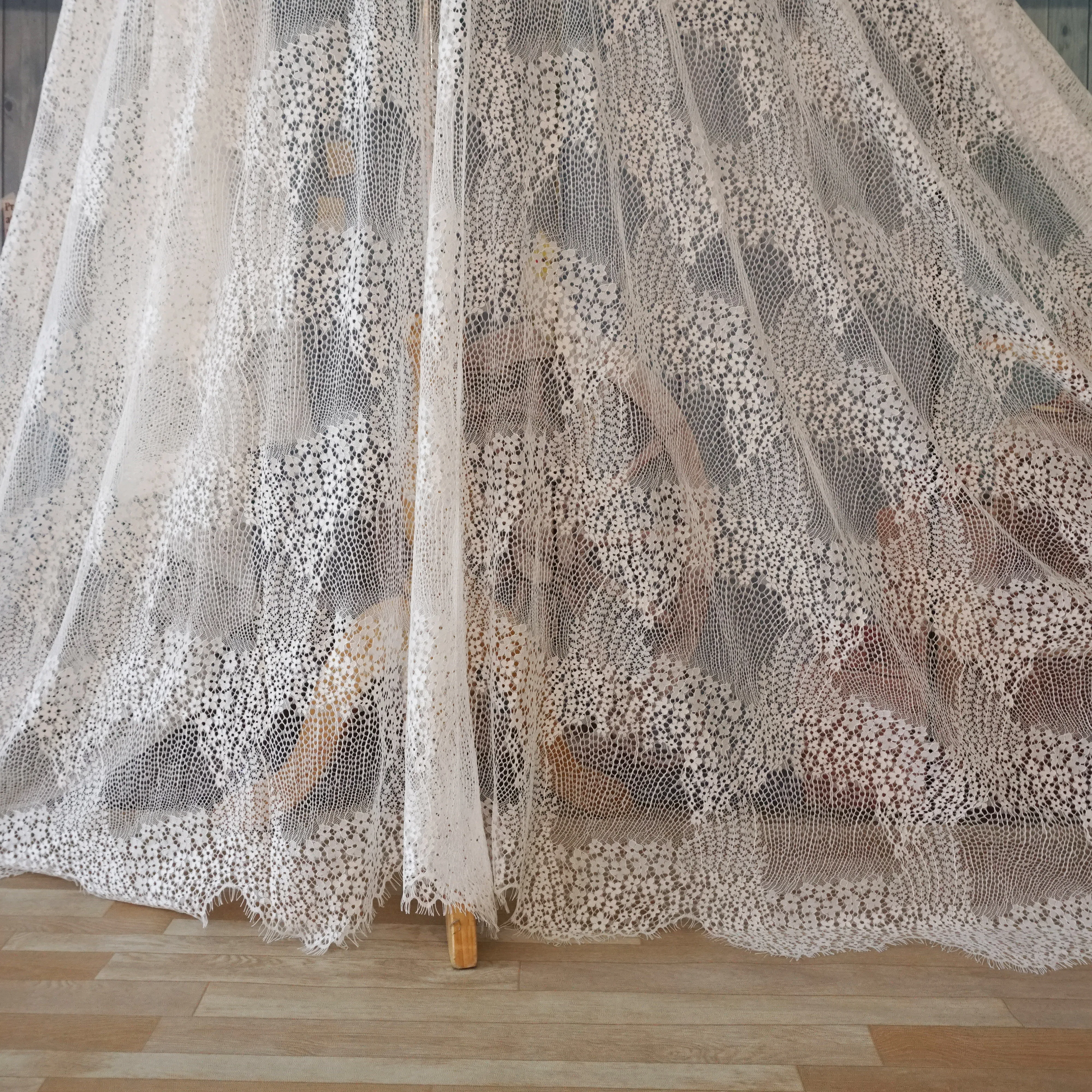 Свадебные кружевные платья для невесты Allover с цветами Новое поступление ресницы