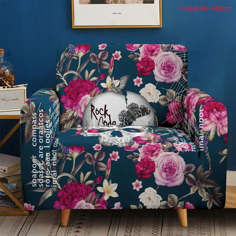 Новый Цветочный 3D чехол для дивана эластичный растягивающийся 1/2/3/4 Seater Sof чехлы