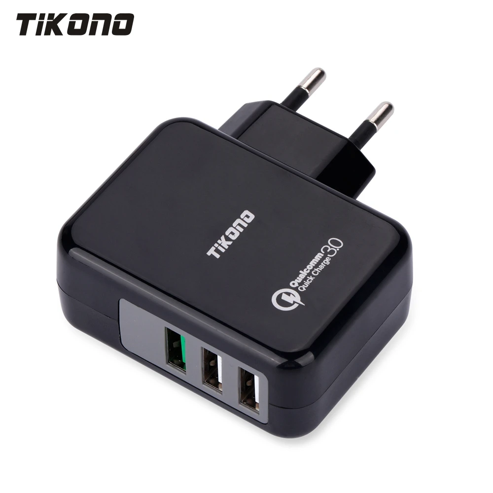Tikono USB зарядное устройство Qualcomm Quick Charge 3 0 быстрое для Samsung LG Xiaomi порта 5 в 4.2A
