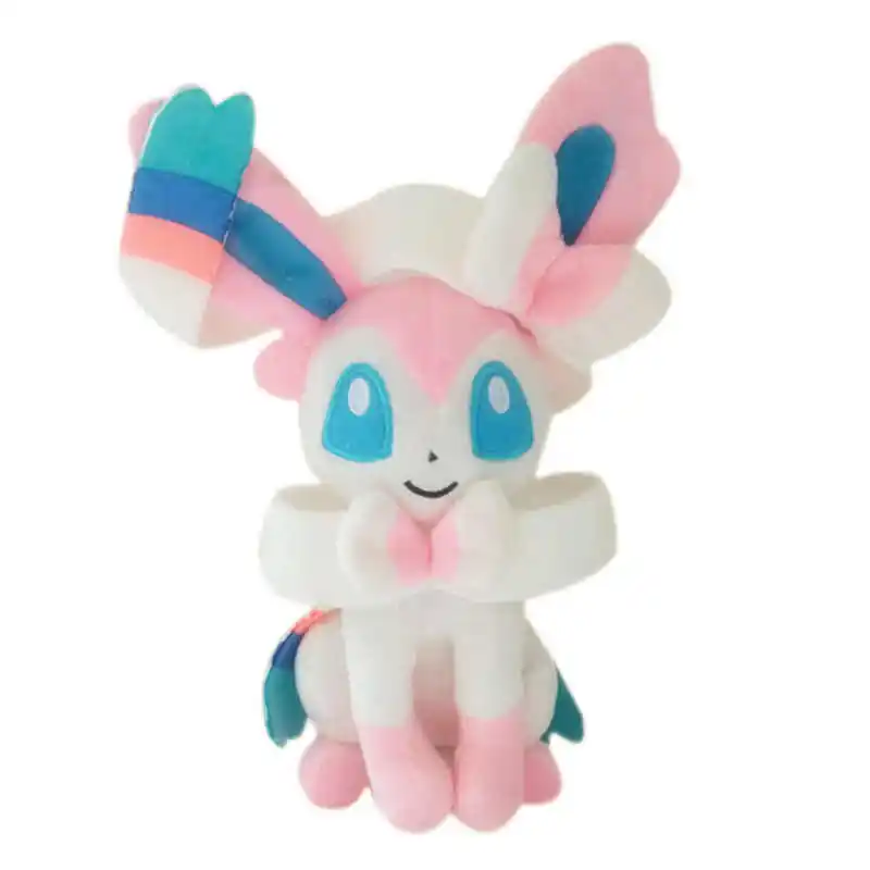 

10Pcs/Set Wholesale Anime Figure Sylveon Plush Doll Stuffed Animals Fairy Elf Kids Toys 20CM