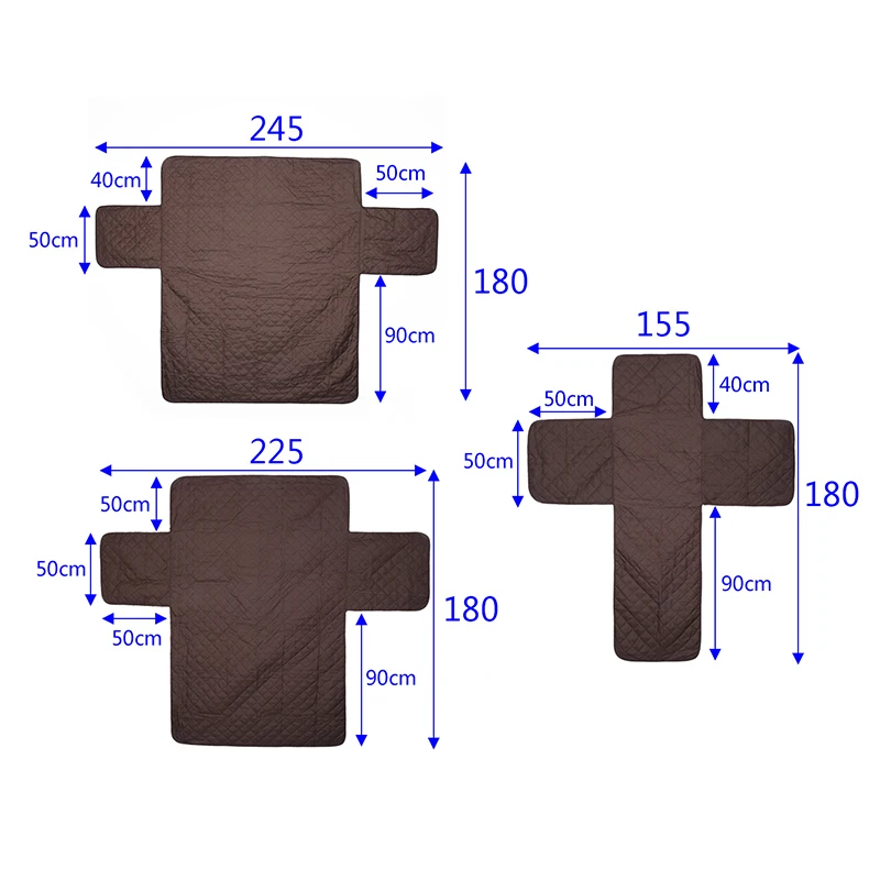 3 вида коврик для дивана собаки водонепроницаемый носимая подушка щенка местный