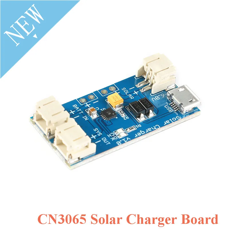 Зарядная плата CN3065 Mini Solar Lipo модуль для зарядки литий ионных литиевых батарей Micro