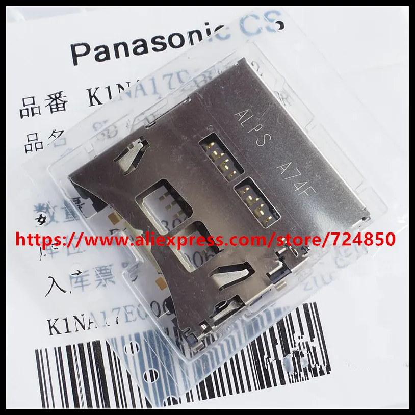 

NEW SD Memory Card Slot Assembly For Panasonic G7 G8 G80 G81 G85 G9 GH5 GH5S Camera Unit Repair Part