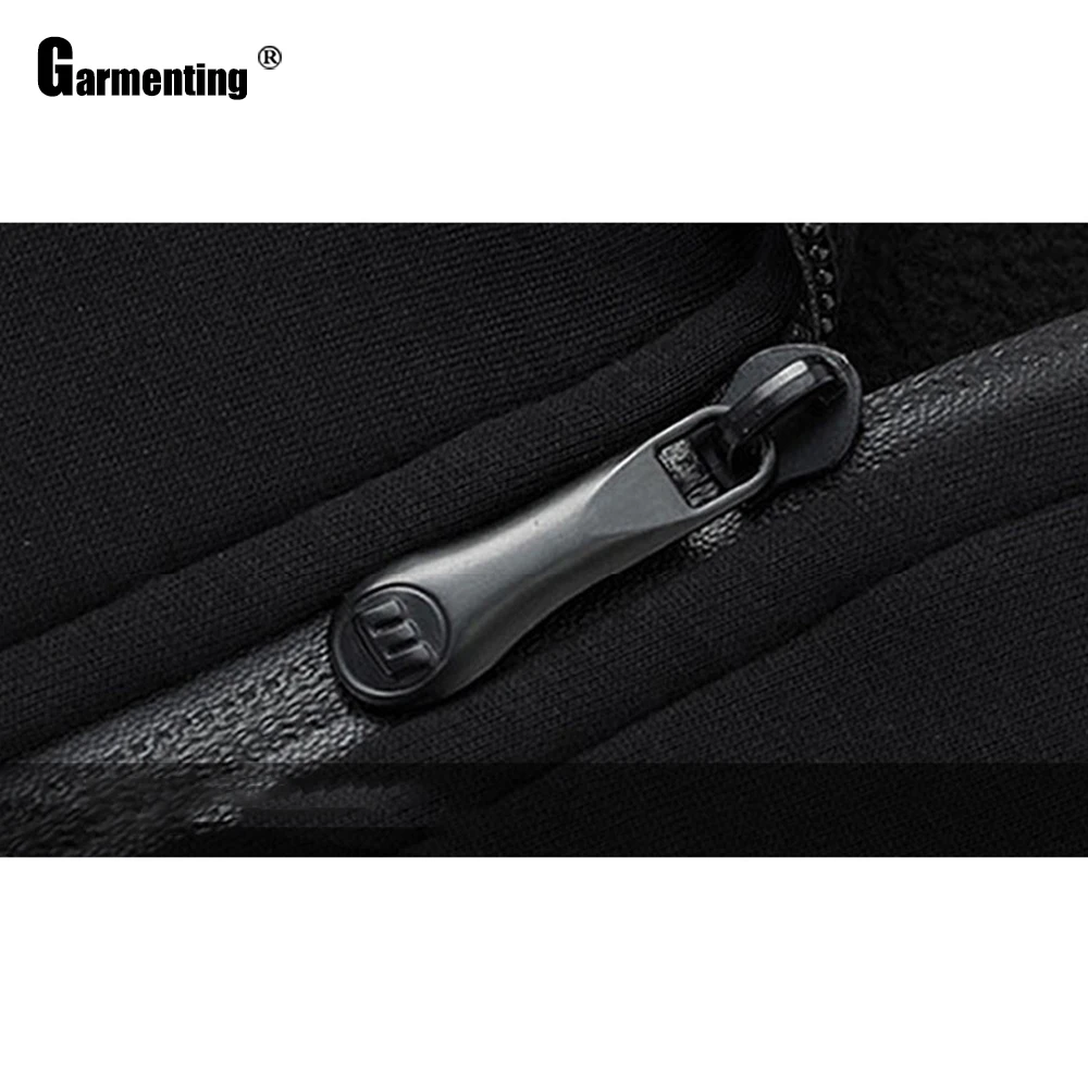 

Garmenting 2021 Spring Autumn Leisure Men Tracksuit set Casual Hoodie Sweatshirt And Pants Set Zipper Kpop Mens Two Piece Outfit