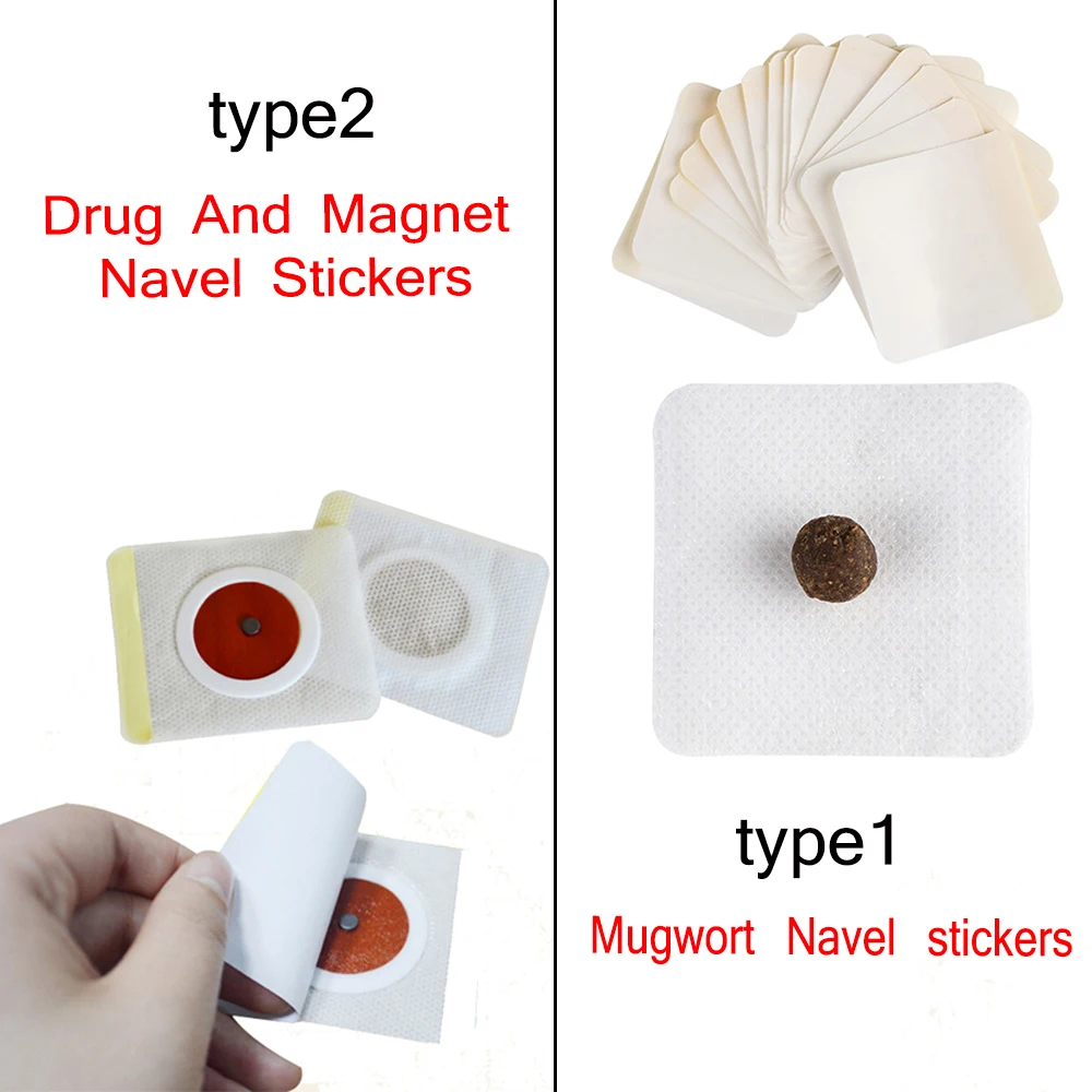Mugwort Navel Sticker Lose Weight Dampness-Evil Removal Belly Patch Improve Cold Uterus Irregular Menstruation Stomach Discomfor | Красота и
