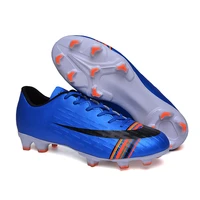 mens high top training ankle ag sole outdoor cleats football shoes spike low cut male crampon football boots original cleats