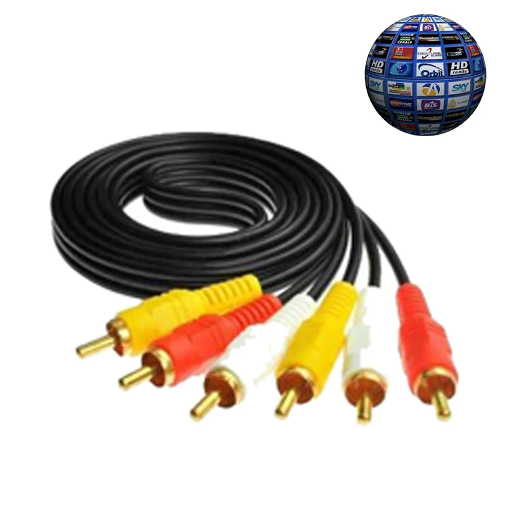 

AV Cable support Digital Satellite TV DVB-T2 DVB-S FTA satellite receiver newcamd